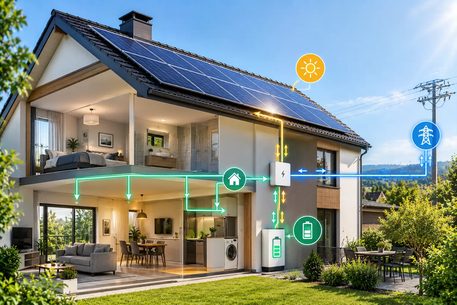Autoconsommation panneaux solaires