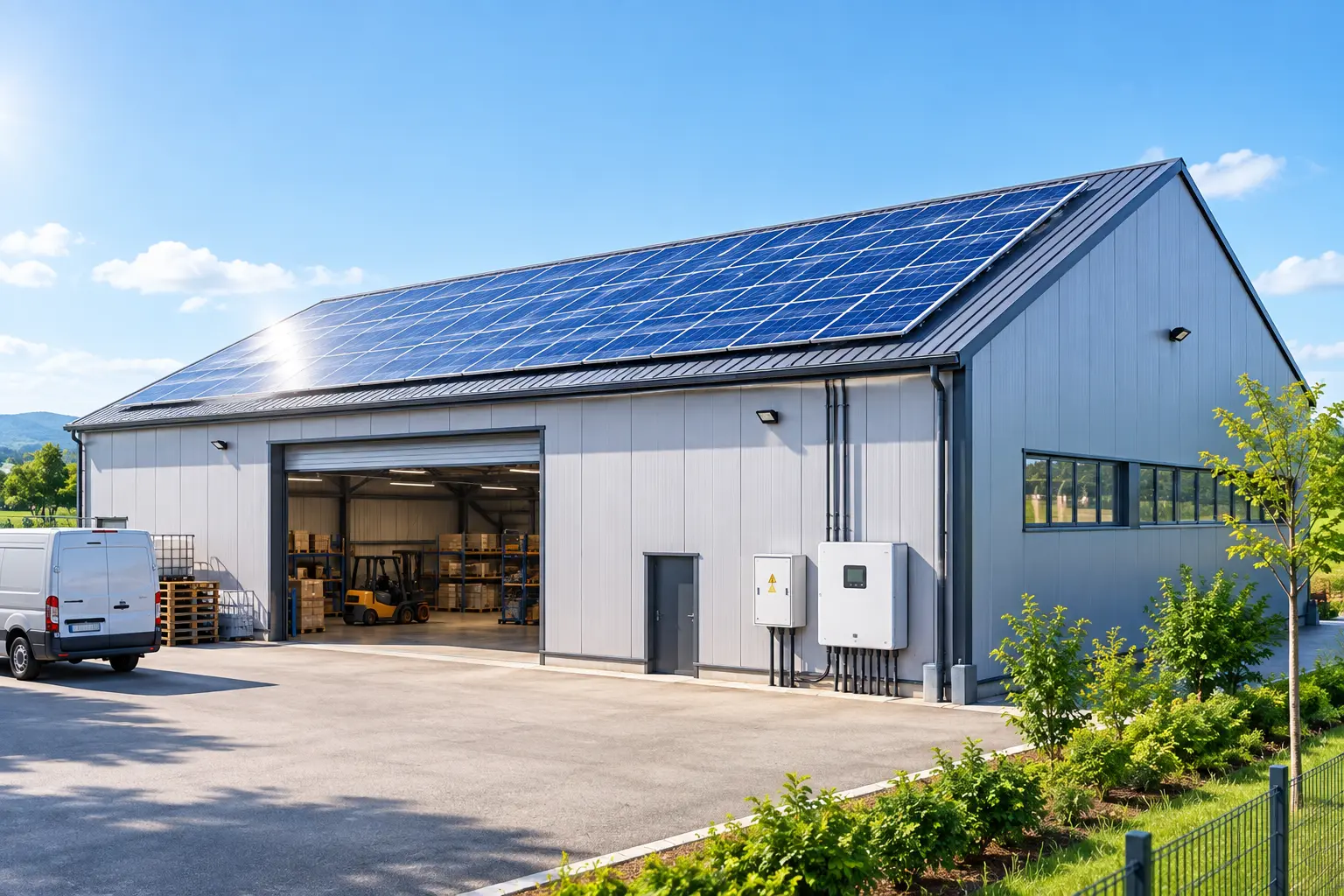 panneaux photovoltaïques bâtiment Nontron
