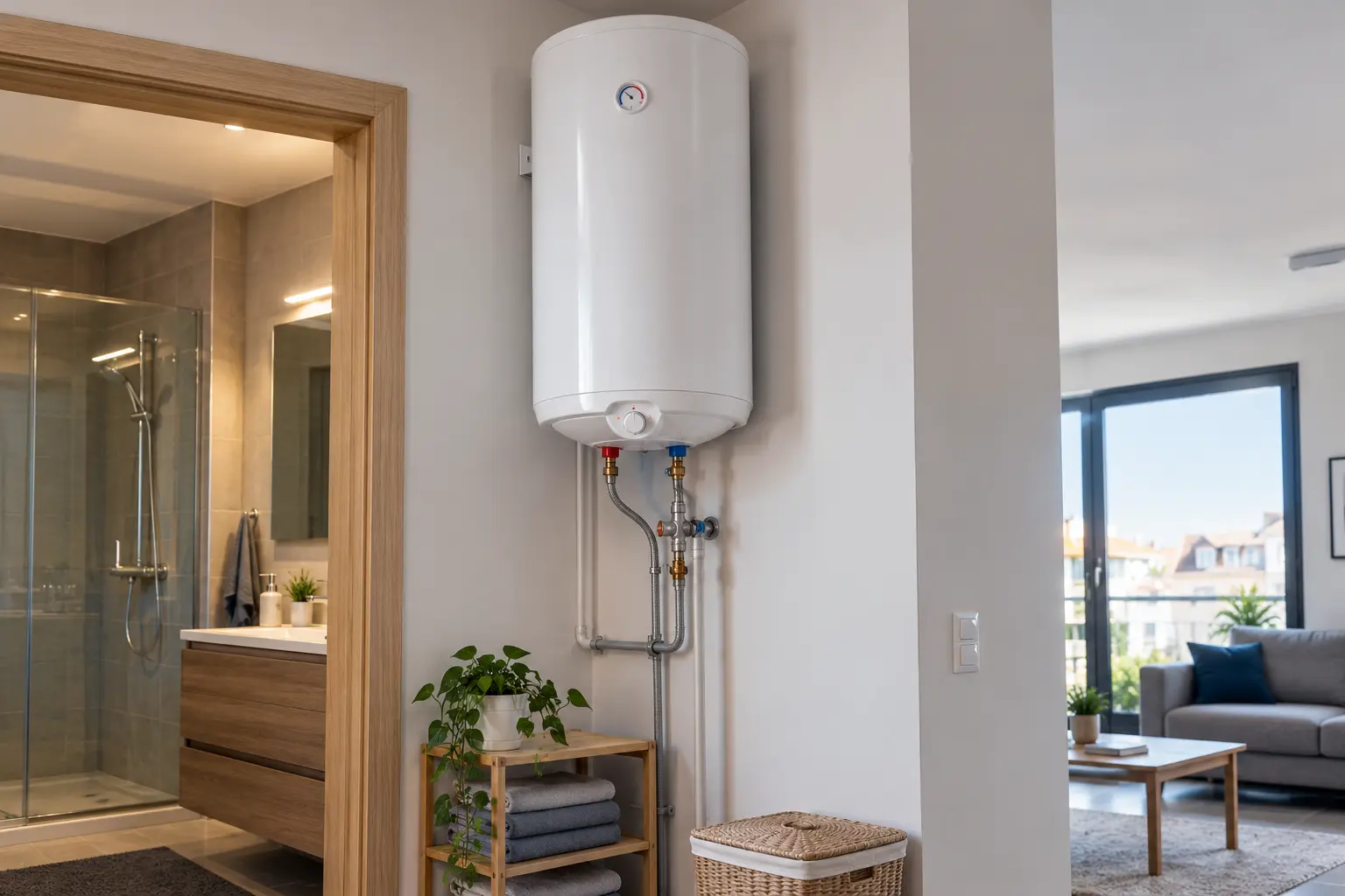 Installation chauffe eau électrique dans un logement