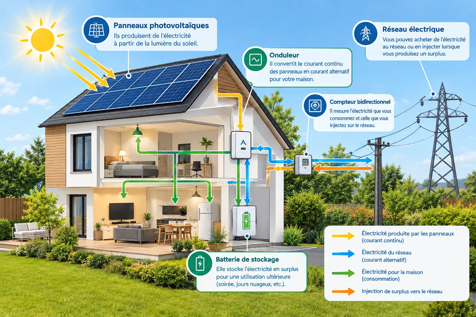 autoconsommation panneaux solaires Nontron