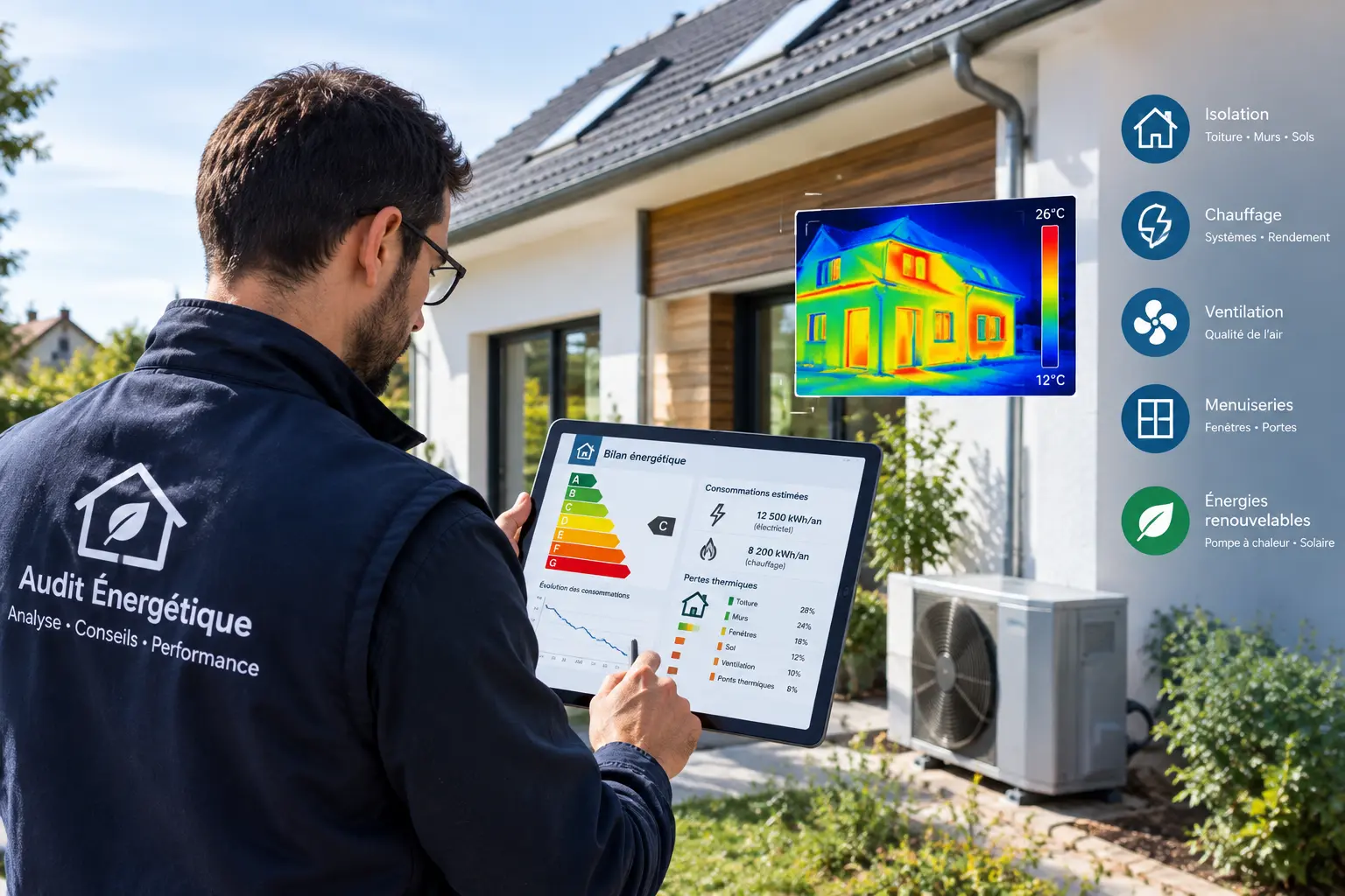 Analyse de la performance énergétique d'une maison